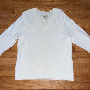 White sweater